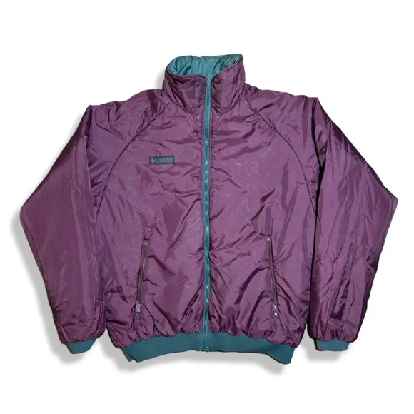Columbia Reversible Blue and Purple Jacket - Picture 5 of 7